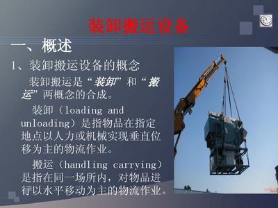 工商1002-装卸搬运设备全解析 提升物流效率的关键工具